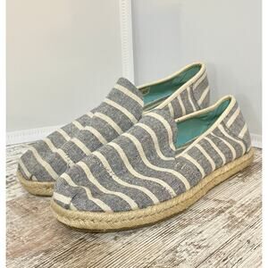 Toms Striped Shoes Slip On Women’s